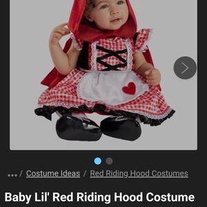 Red Riding Hood Baby Costume